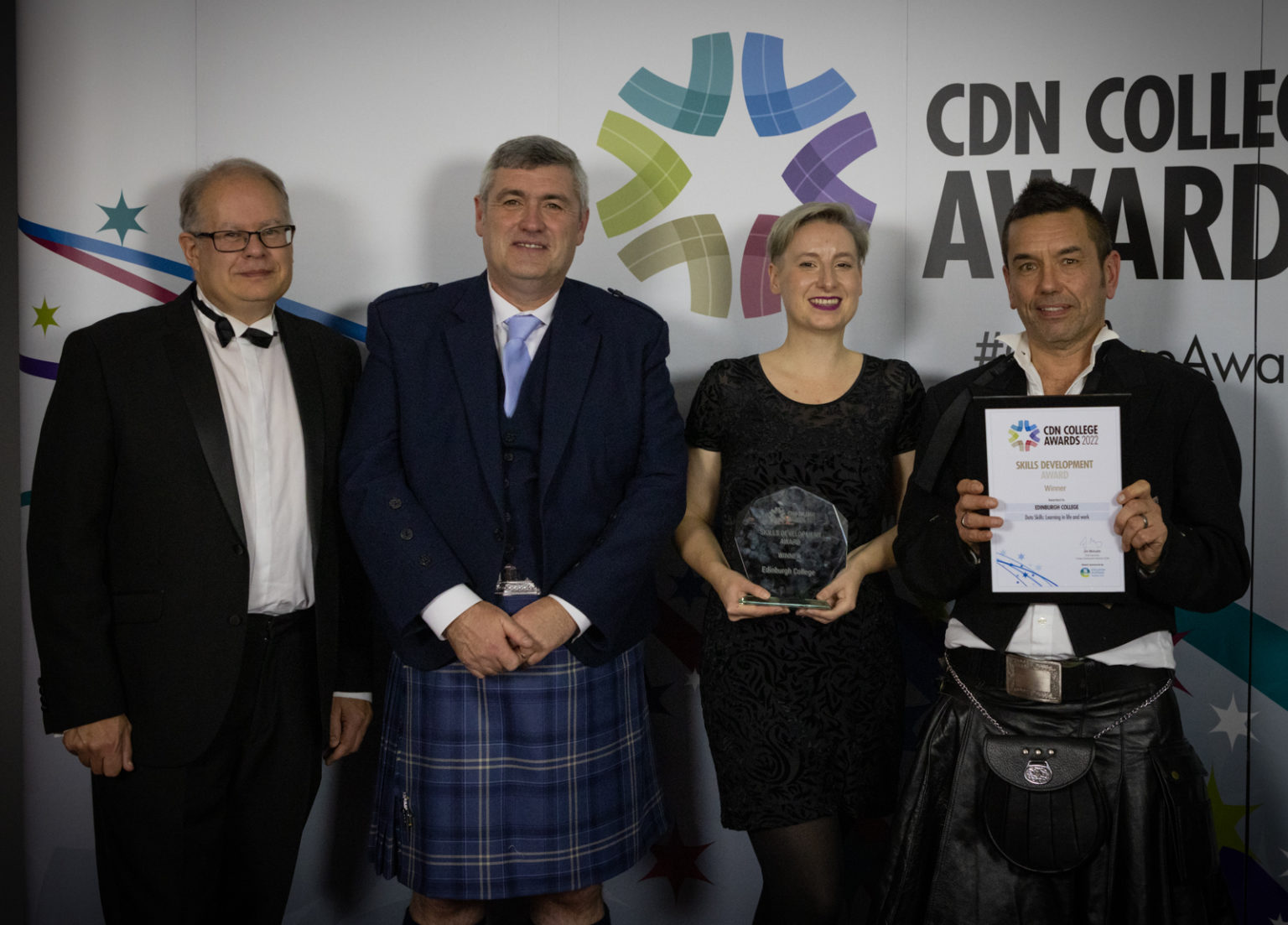 Access to Industry and Edinburgh College win Skills Development Award