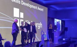 Access to Industry and Edinburgh College win Skills Development Award!