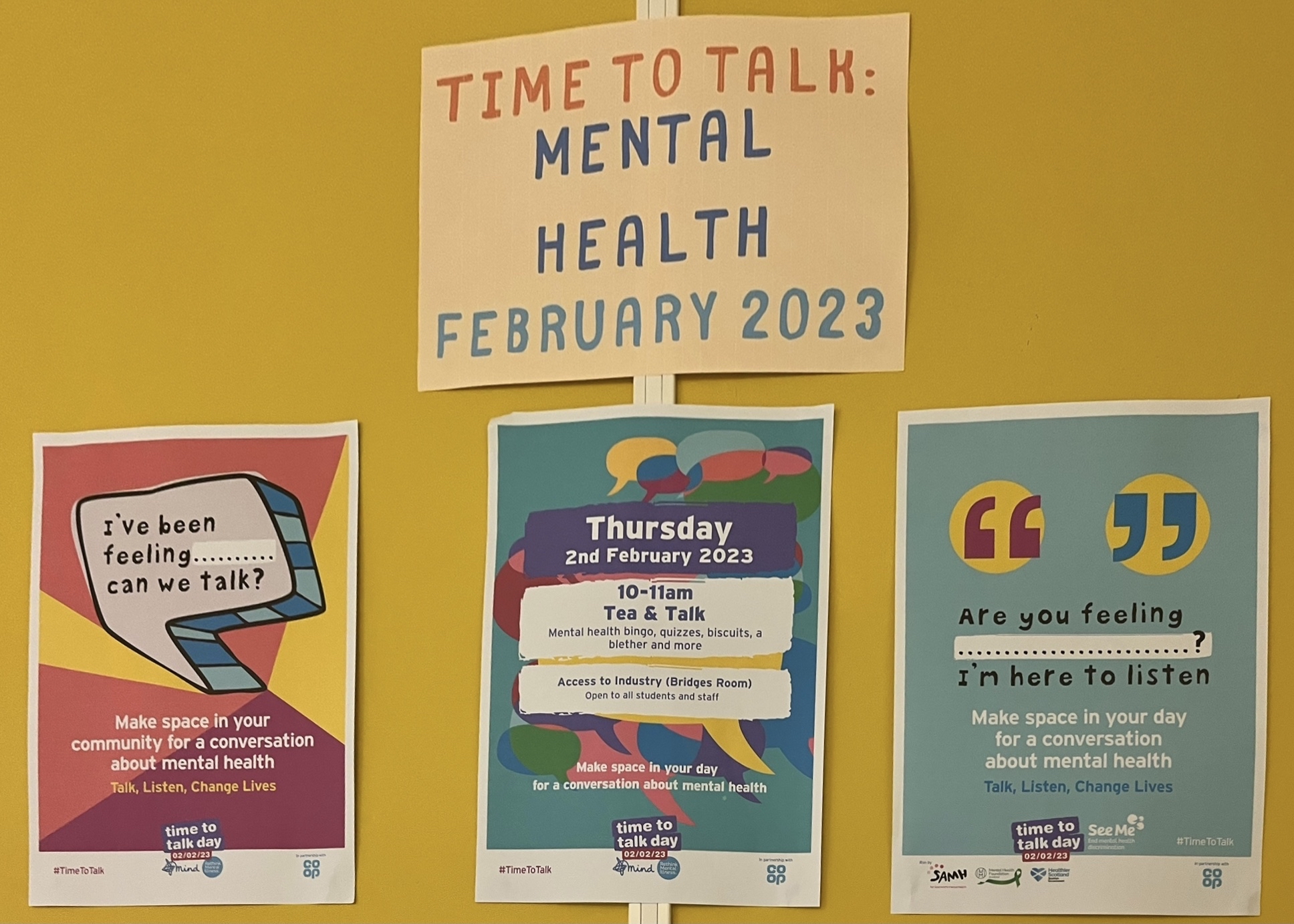 Access To Industry Joins Time To Talk Day 2023 Access To 