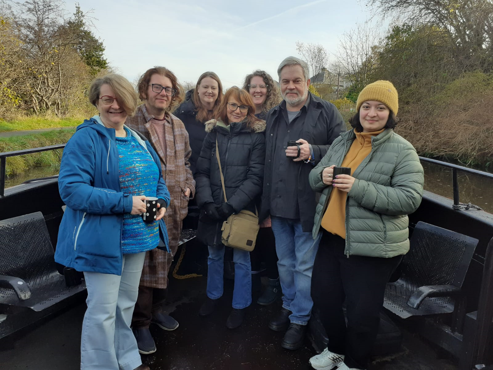 A trip aboard The Sorted Project barge