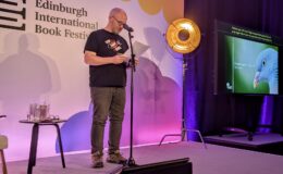 Edinburgh International Book Festival – pics of our live reading!