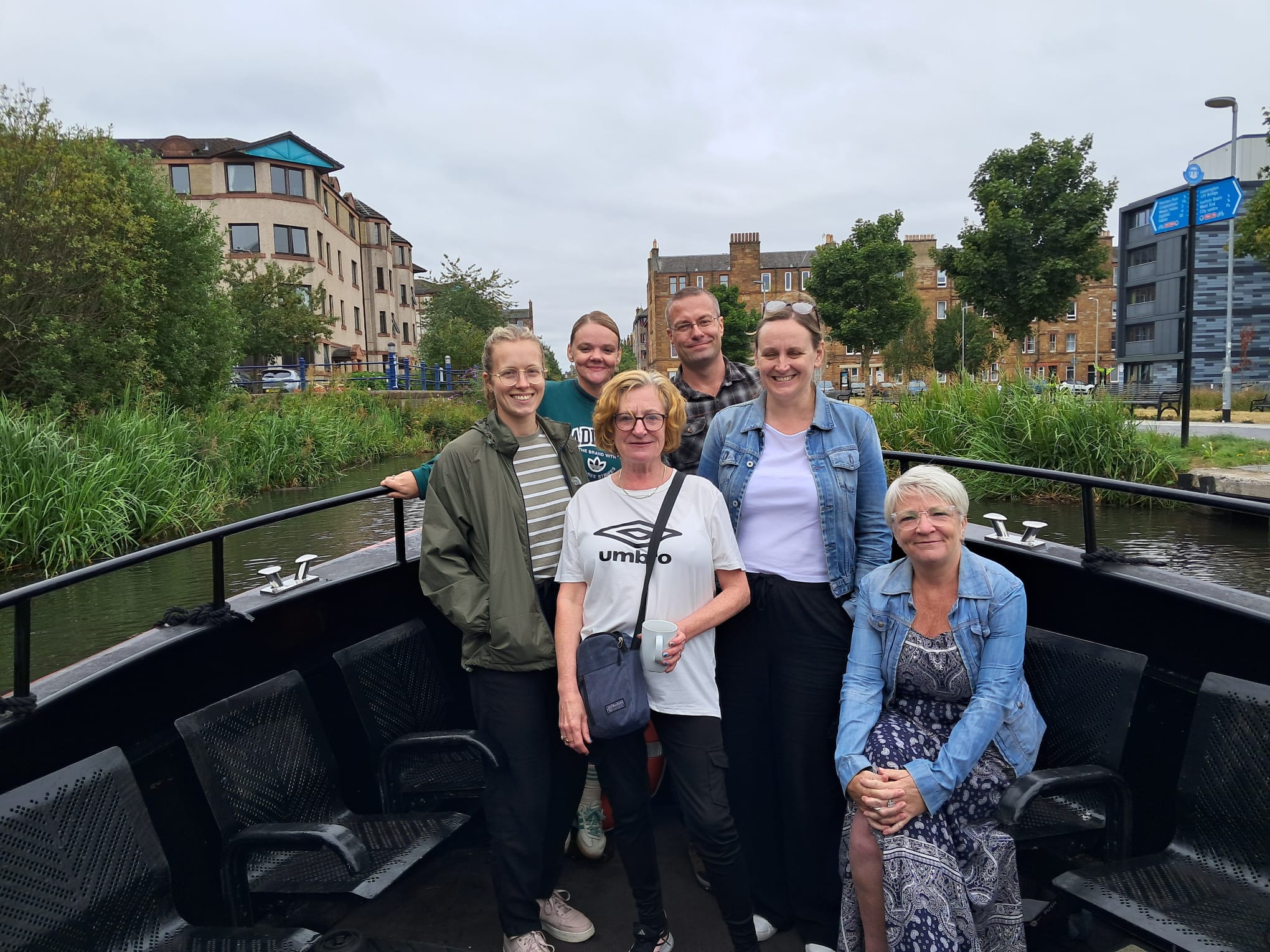 Trip aboard The Sorted Project's Panacea barge